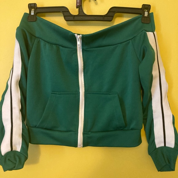 Woman halfheart Three strive over the shoulder, track jacket small - Picture 7 of 9